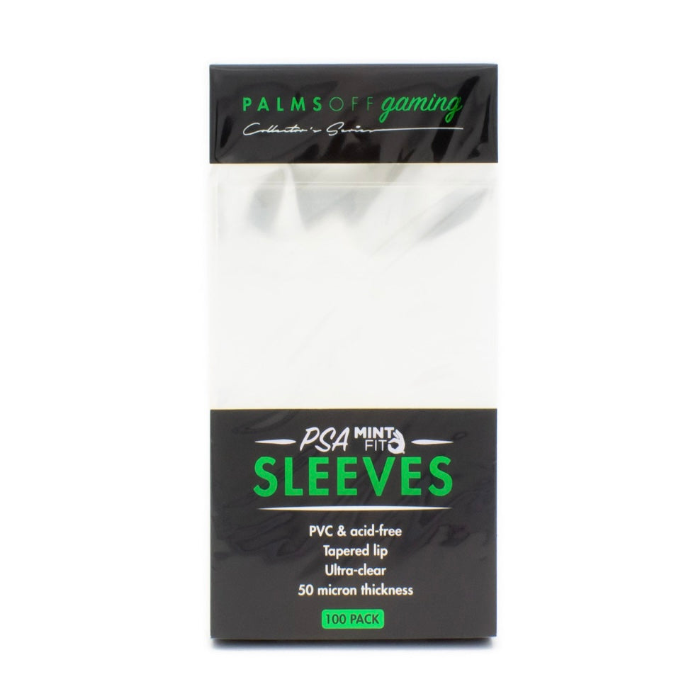 Palms Off Gaming MintFit PSA Graded Card Sleeves - Regular 100pc