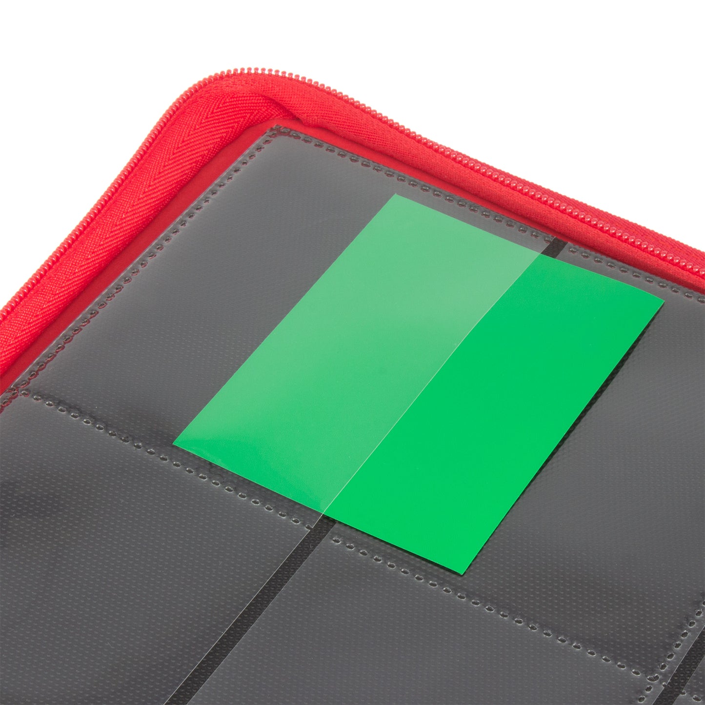 Palms Off Gaming Collector Series 12 Pocket Zip Binder - 480 Slots - RED