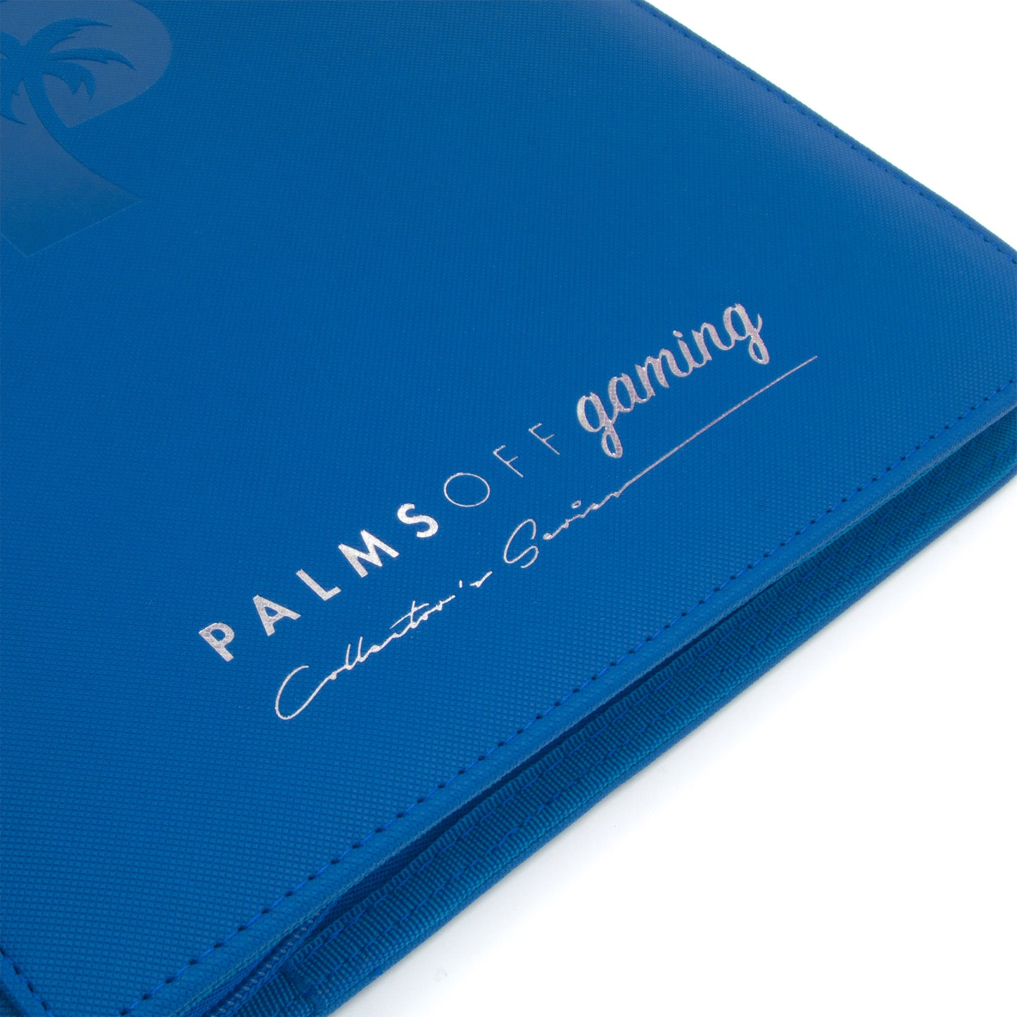 Palms Off Gaming Collector Series 9 Pocket Zip Binder - 360 Slots - BLUE