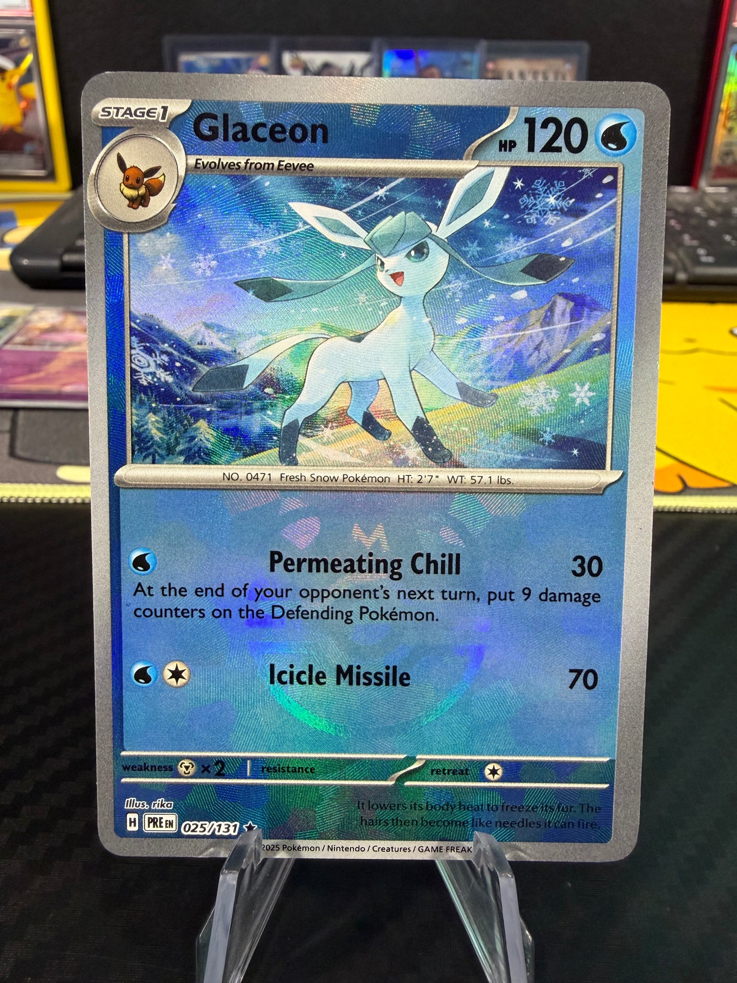 Glaceon - 025/131 - Masterball - Prismatic Evolutions