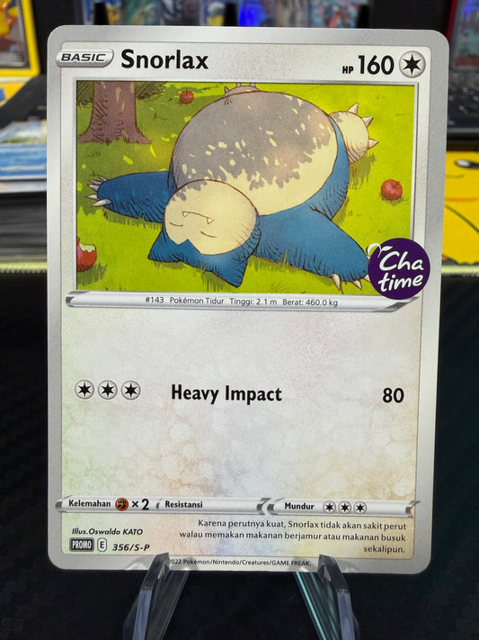 Snorlax - Promo 356/S-P - Cha Time Stamped