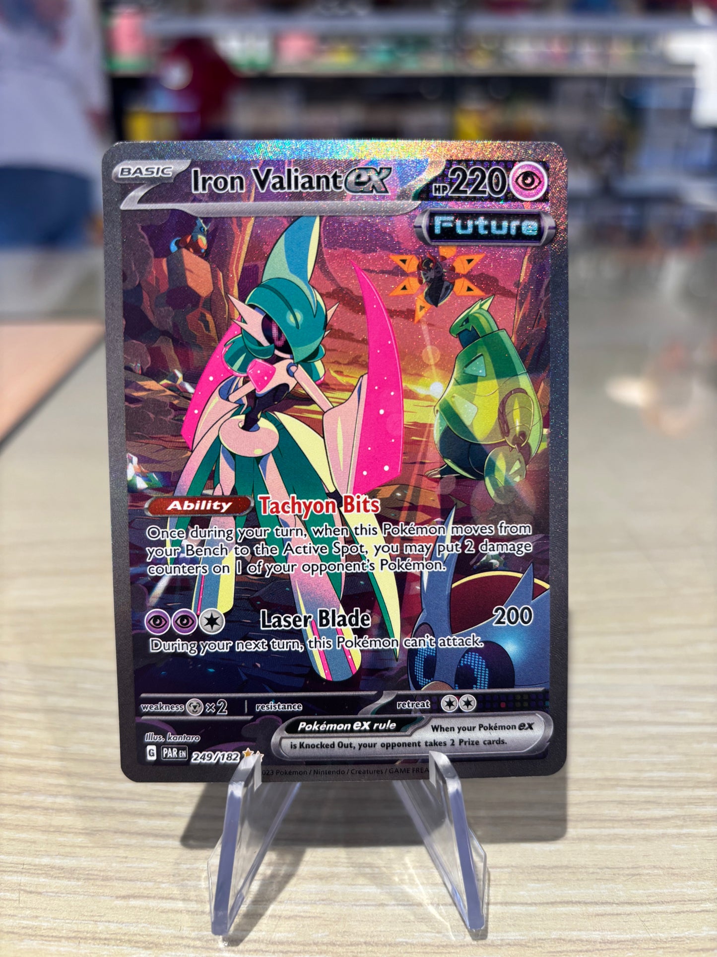 Iron Valiant EX - 249/182 - Paradox Rift