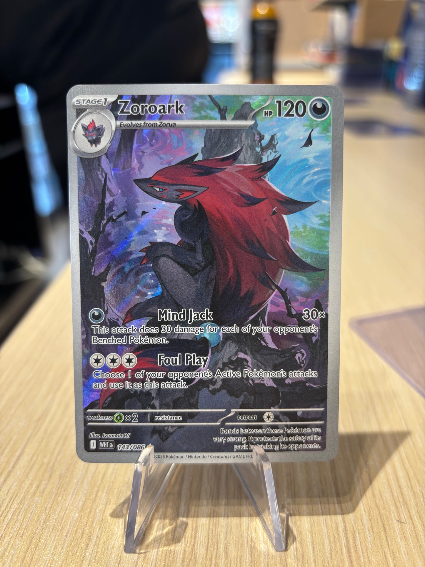 Zoroark - 143/086 - White Flare