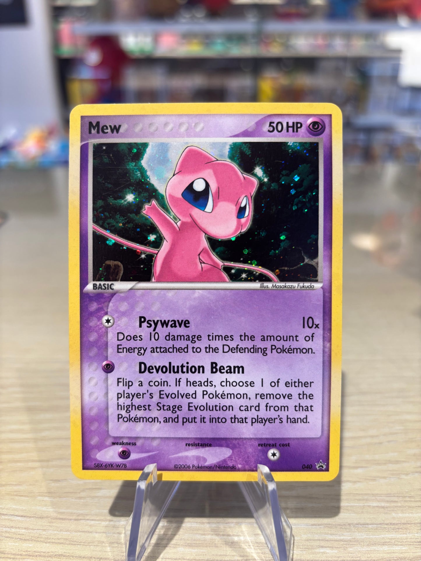 Mew - 040 - EX Trainer’s Challenge Promo