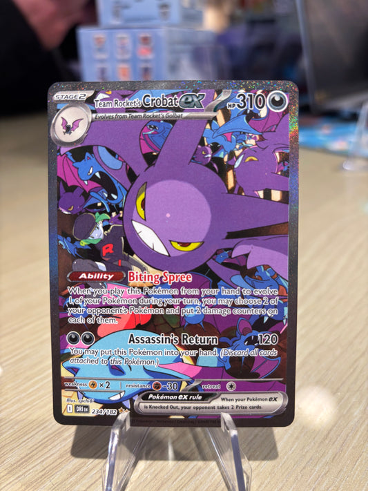 Team Rocket’s Crobat EX - 127/098 - Destined Rivals
