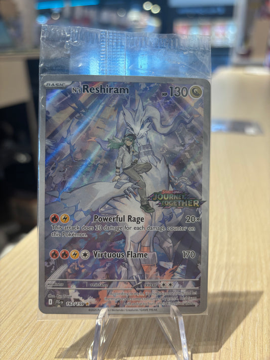 N’s Reshiram - 167/159 - Journey Together Stamped Promo - Sealed