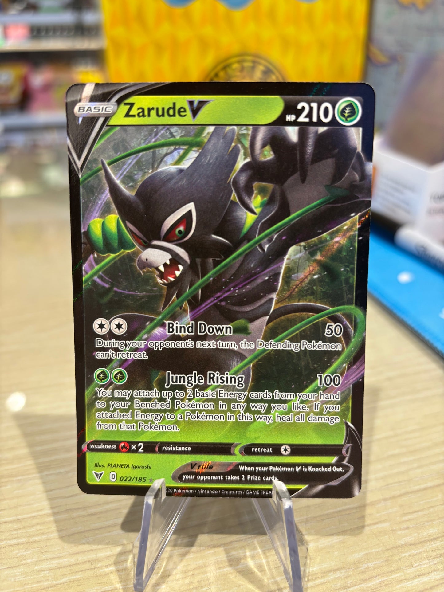 Zarude V - 022/185 - Vivid Voltage
