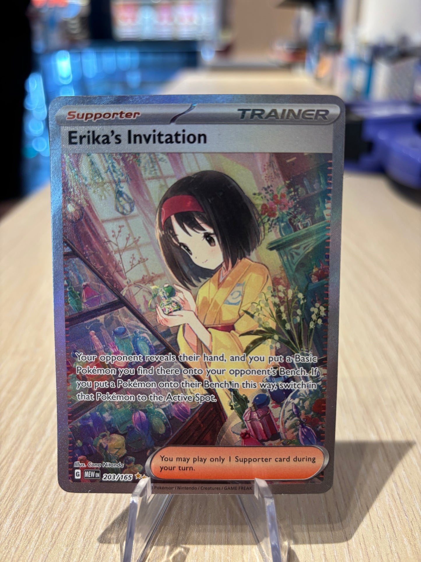 Erika’s Invitation - 203/165 - Scarlet & Violet 151