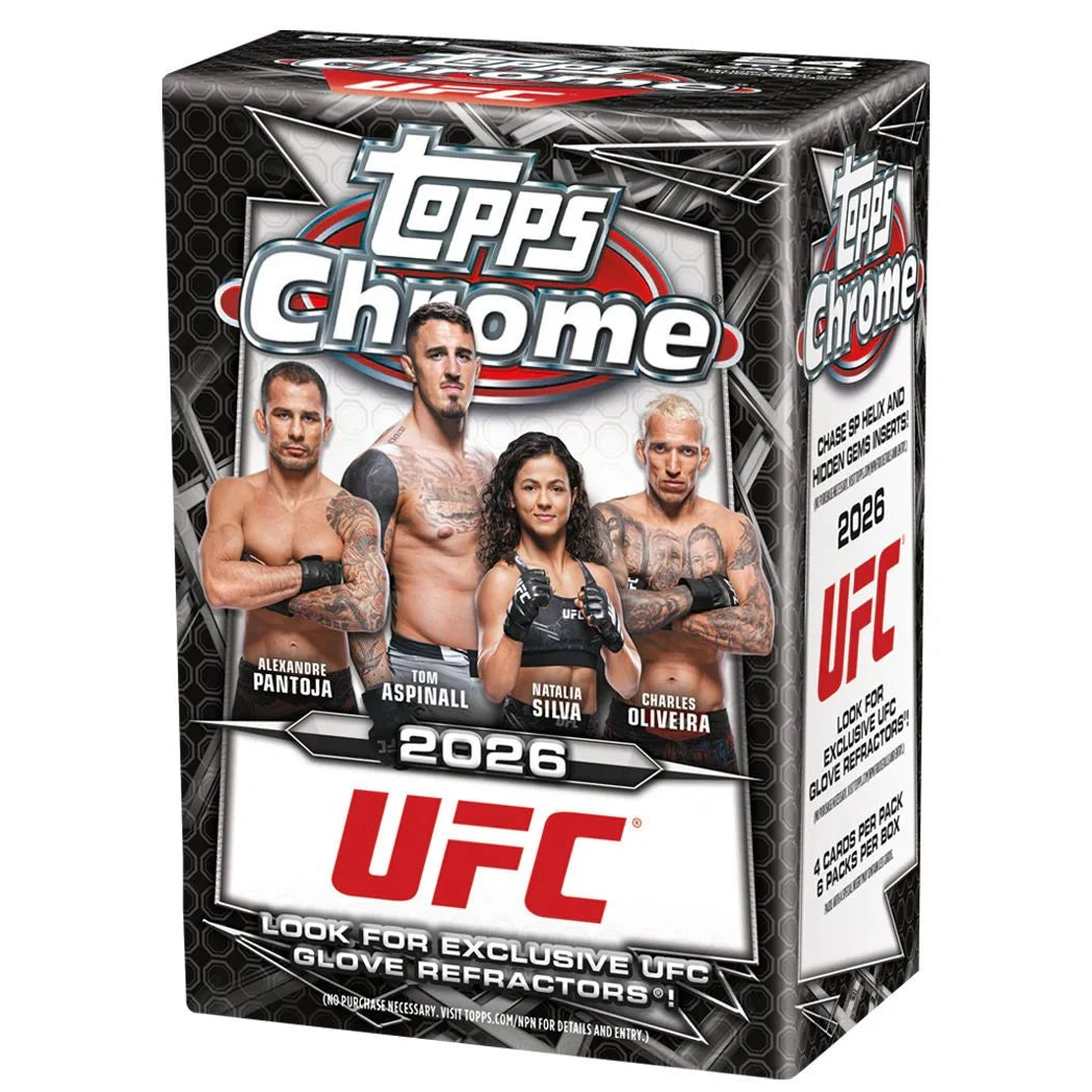 Topps Chrome UFC 2026 Blaster Box