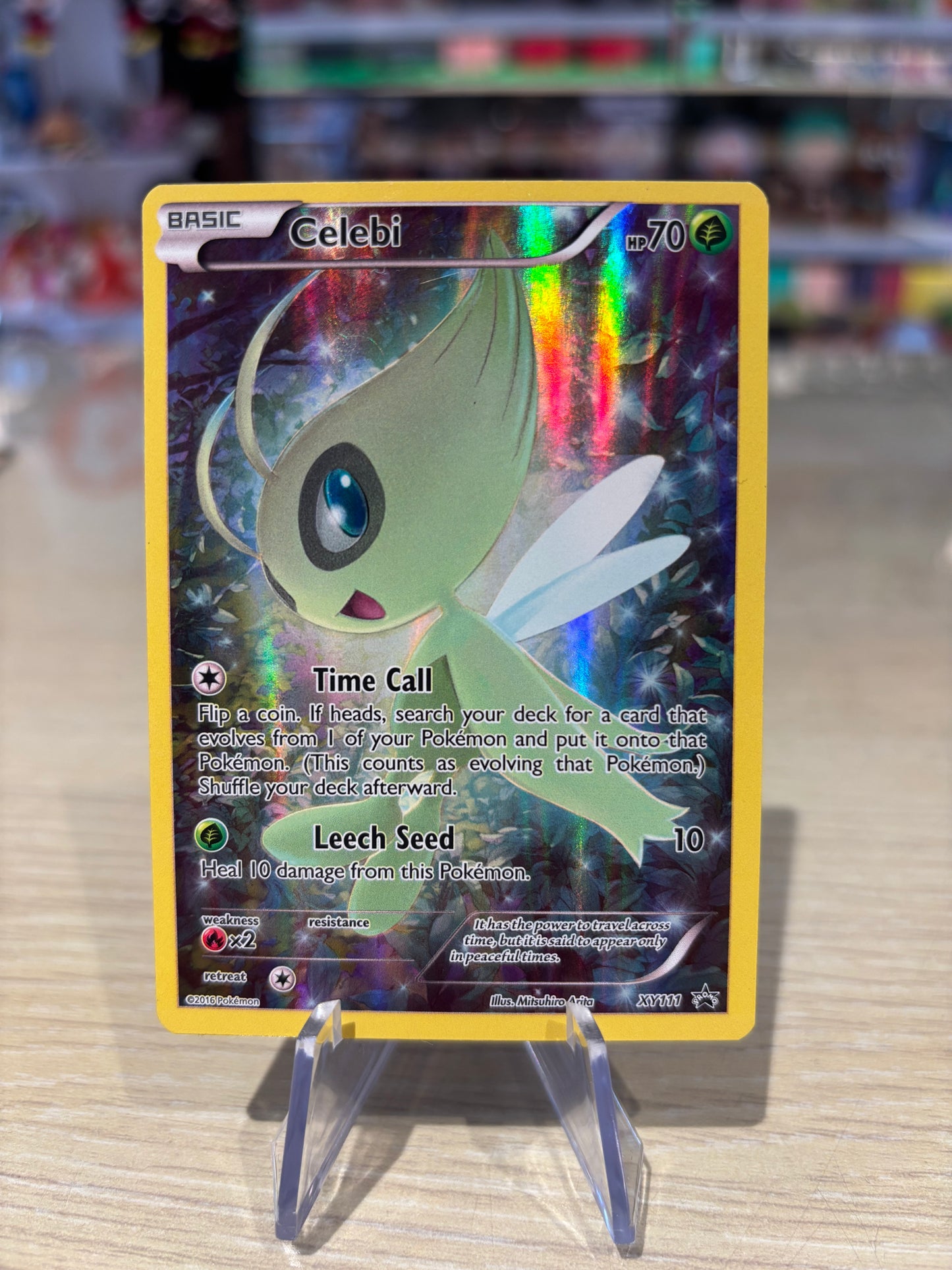 Celebi - XY111 - XY Black Star Promo