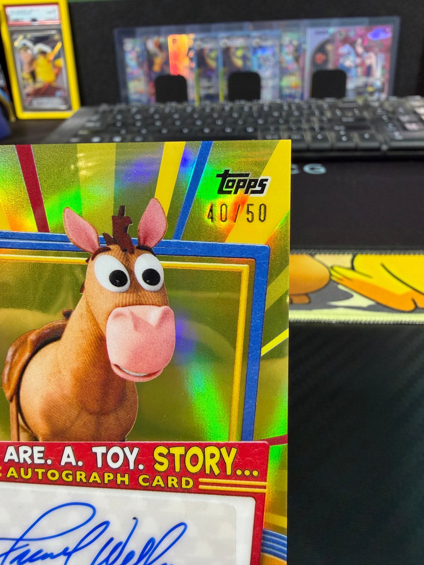 2025 Topps Toy Story 30th - Bullseye /50 - Frank Welker Auto