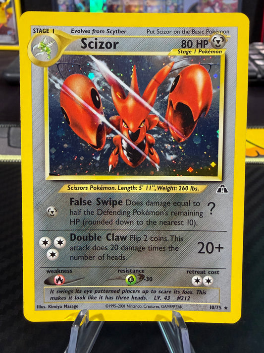Scizor - Holo - 10/75 - Pokemon Neo Discovery