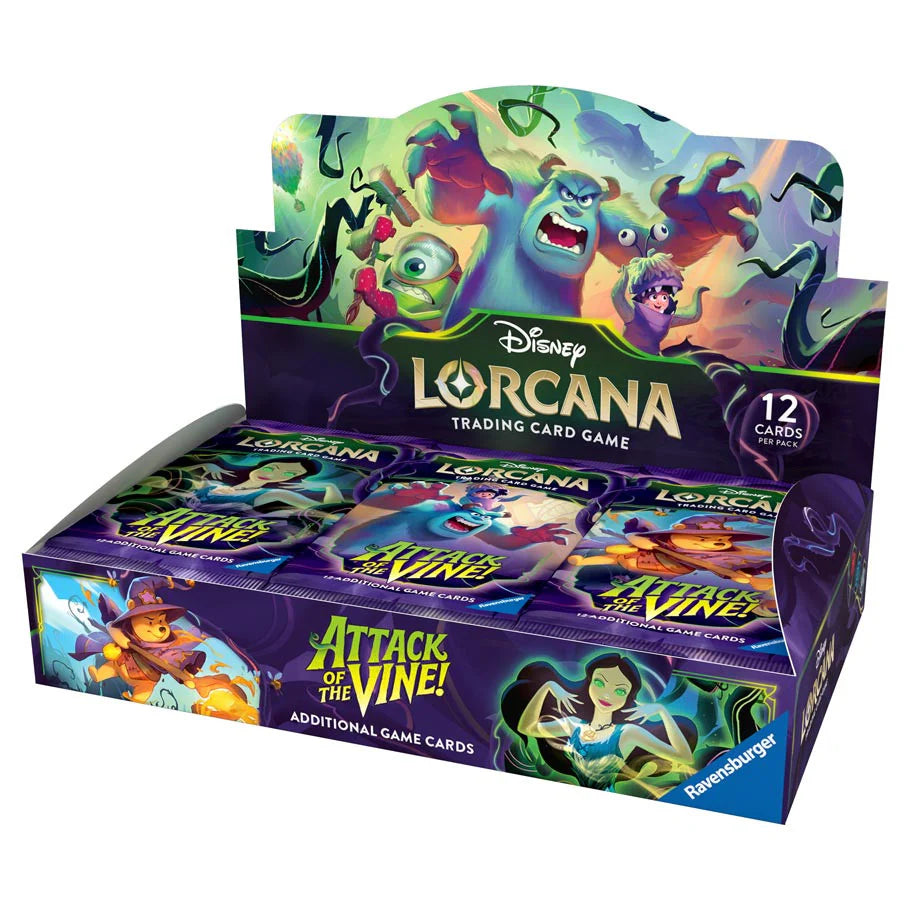 Disney Lorcana Attack of the Vine Booster Box