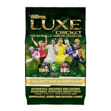 Luxe 2025/26 Cricket Trading Cards Booster Pack