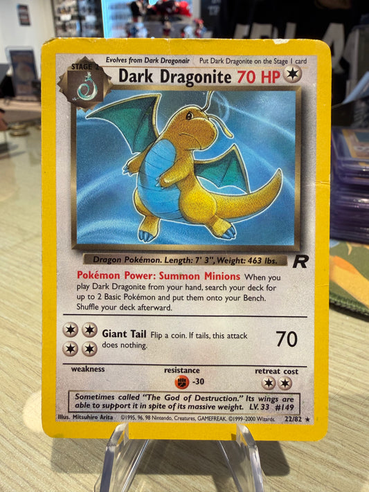 Dark Dragonite (HP) - 22/82 - Rocket
