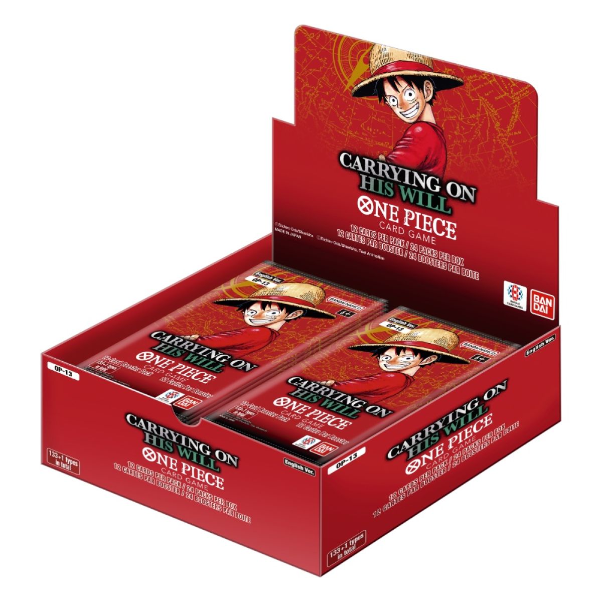 OP-13 Carrying On His Will - Booster Box (English)