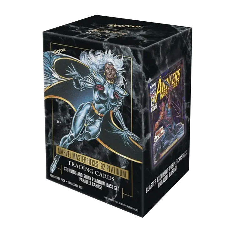 2024 Upper Deck Sky Deck Marvel Masterpieces ‘92 Platinum Blaster