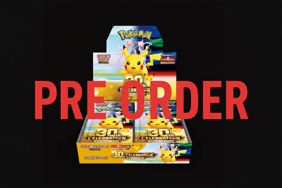 Japanese 30th Anniversary Booster Box (Arriving September 22nd - 24th)