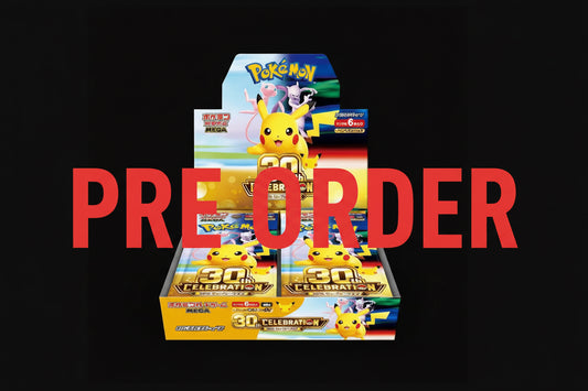 Japanese 30th Anniversary Booster Box (Arriving September 22nd - 24th)