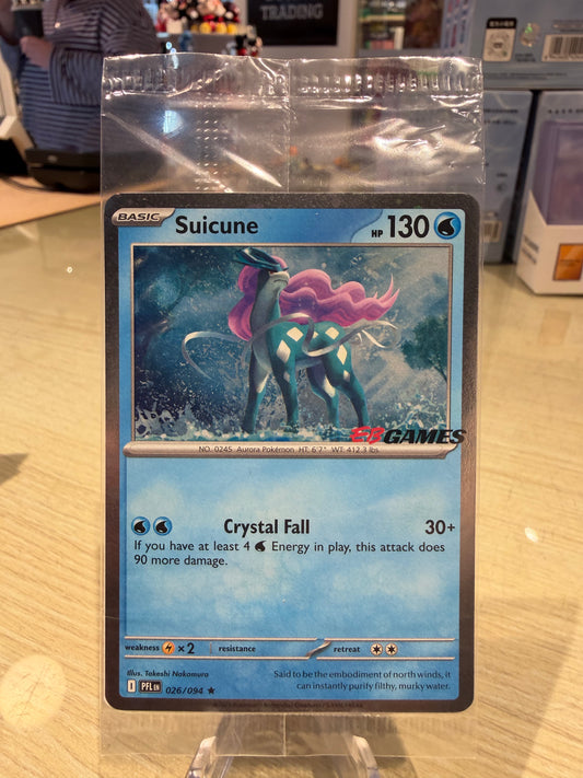 Suicune - EB Games Stamp Promo - Sealed