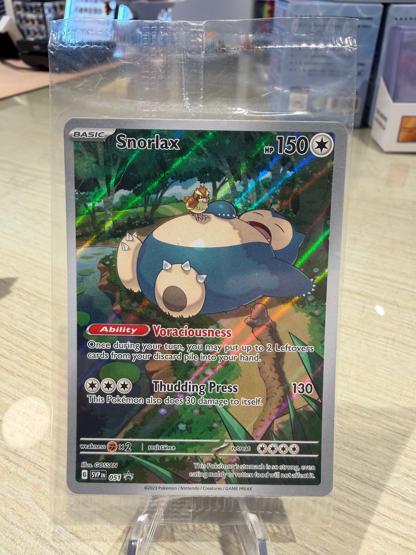 Snorlax - 051 Promo - 151 ETB