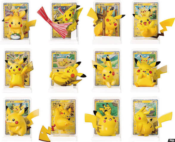 Pikachu 30th Anniversary Dream Figure Collection Box