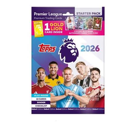 Topps Premier League 2026 - Starter Pack
