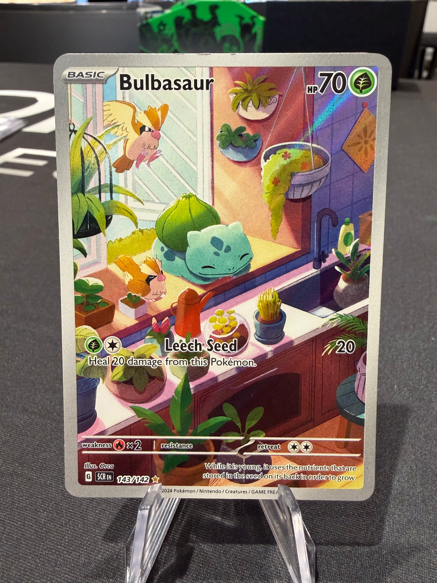 Bulbasaur - 143/142 - Stellar Crown