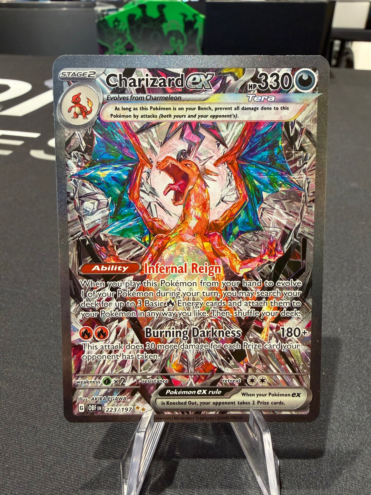 Charizard EX - 223/197 - Obsidian Flames