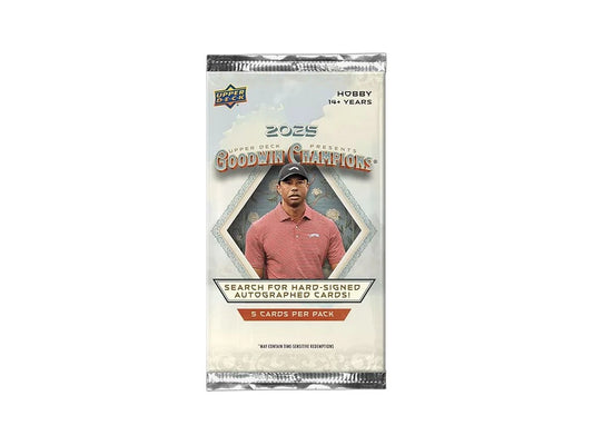Upper Deck 2025 Goodwin Champions Hobby Booster Pack