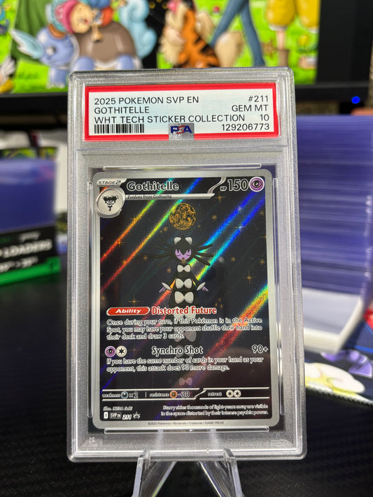 Gothitelle Promo #211 - White Flare - PSA 10