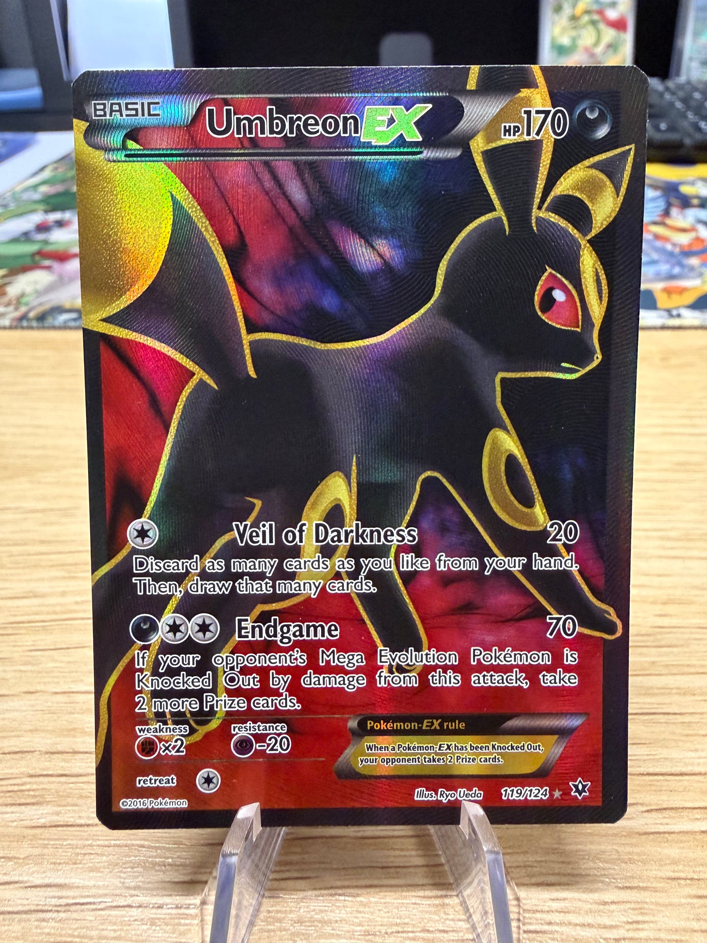 Umbreon EX - 119/124 - Fates Collide