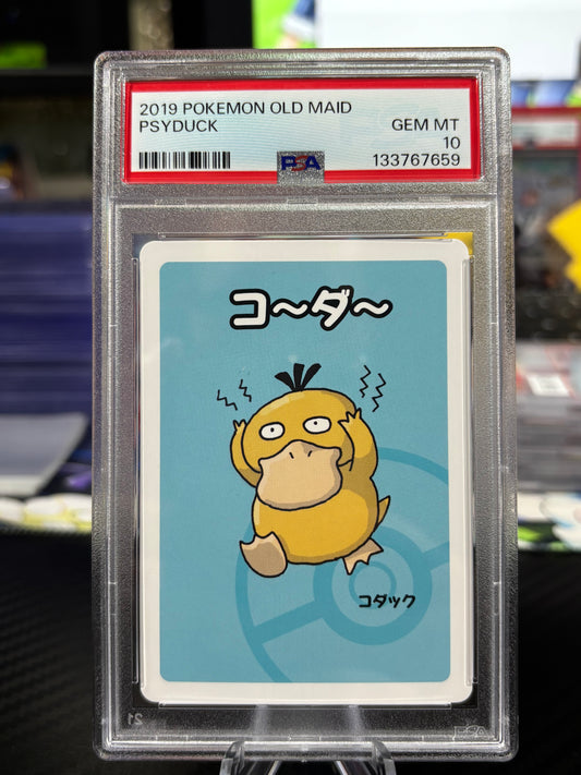Psyduck - Japanese Old Maid - PSA 10