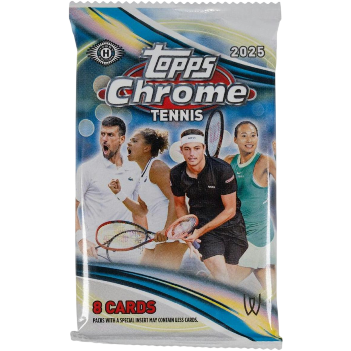 2025 Topps Chrome Tennis Hobby Pack