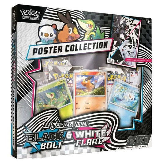 Black Bolt & White Flare Unova Poster Collection Box
