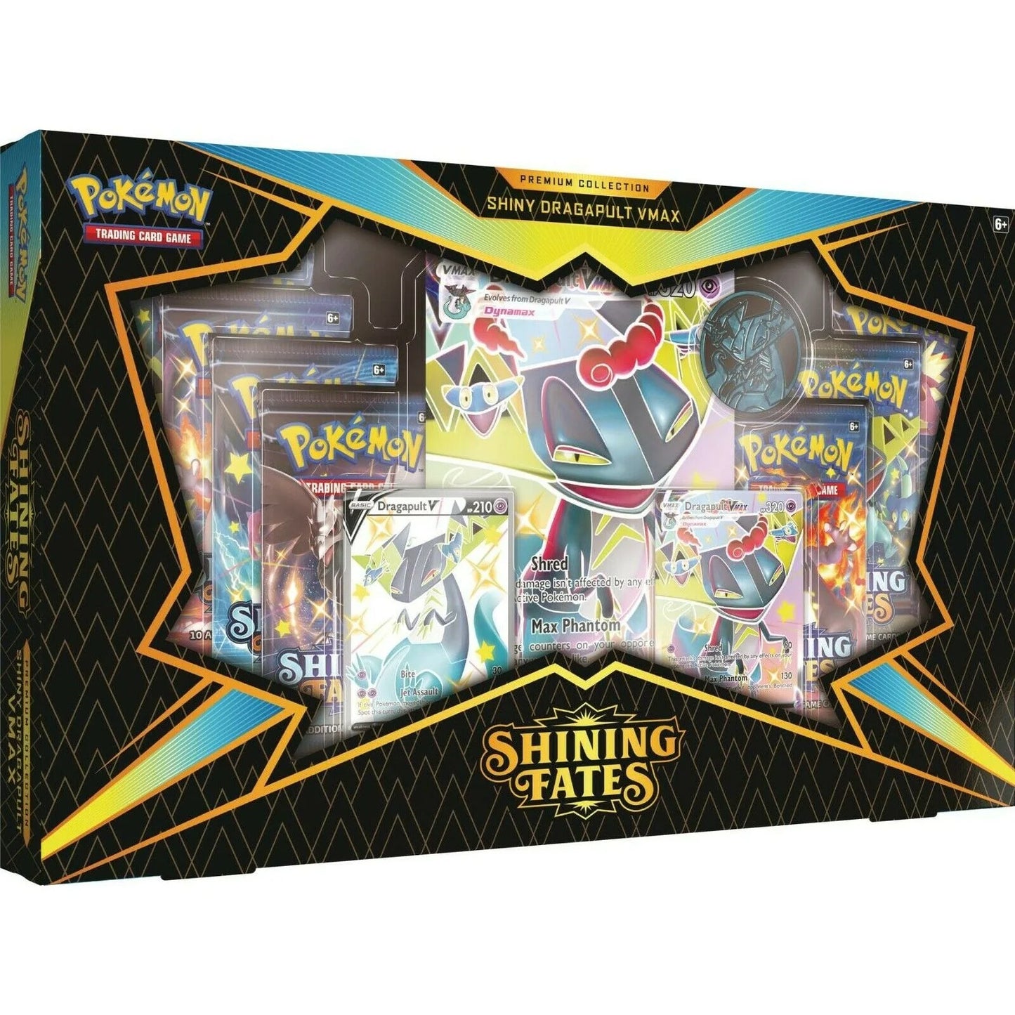 Shining Fates Shiny Dragapult Premium Collection Box