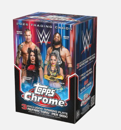 2026 Topps Chrome WWE Blaster (BOOSTER PACK)