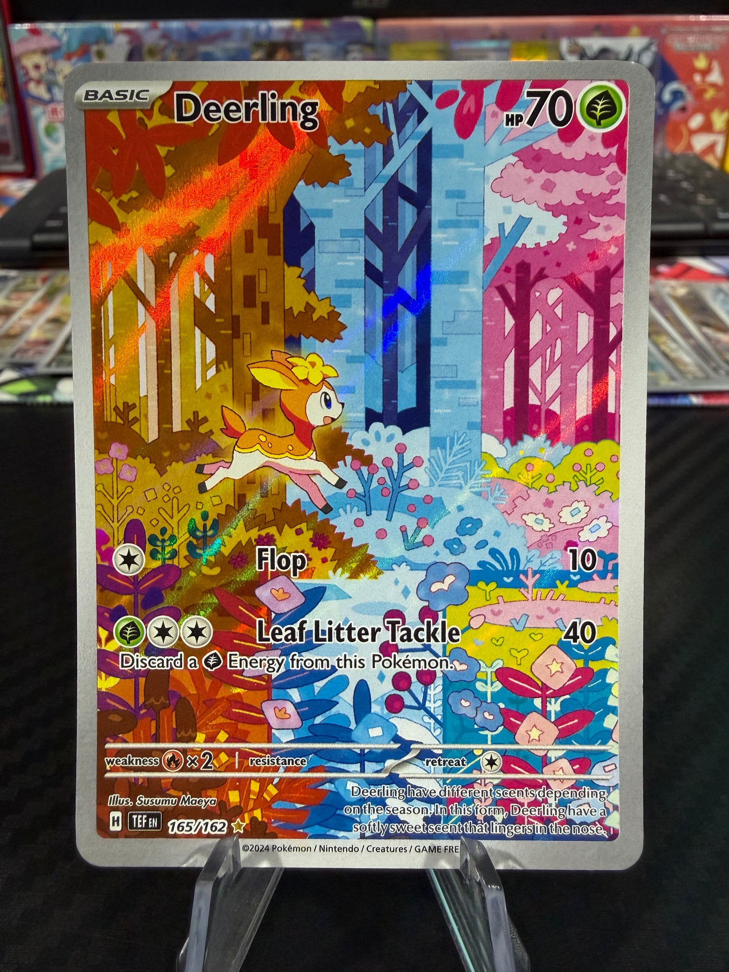 Deerling - 165/162 - Illustration Rare - Temporal Forces - Nm