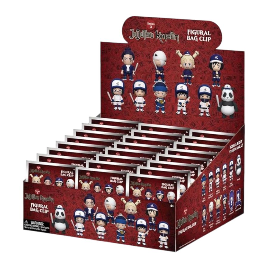 Jujutsu Kaisen – 3D PVC Bag Clips Blind Bag