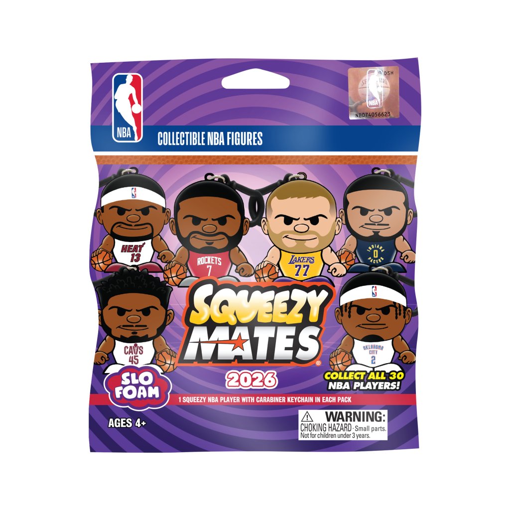 SQUEEZYMATES- 2026 NBA 2.5 Inch Blind Packs