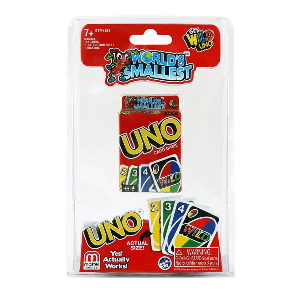 WORLD'S SMALLEST UNO
